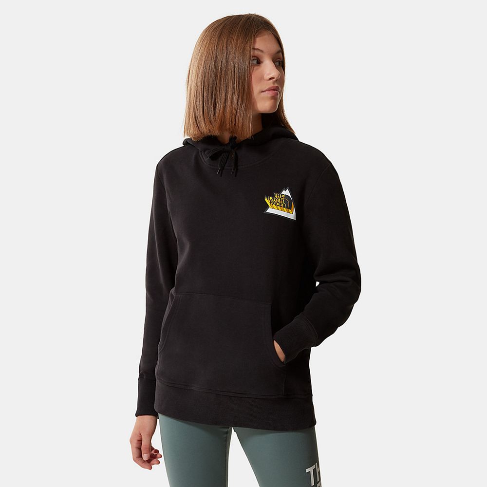 The North Face Hoodie Womens Australia - The North Face Threeyama Black (OSL-917345)